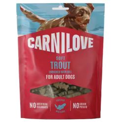 Carnilove Dog Soft Snack Trout 200G