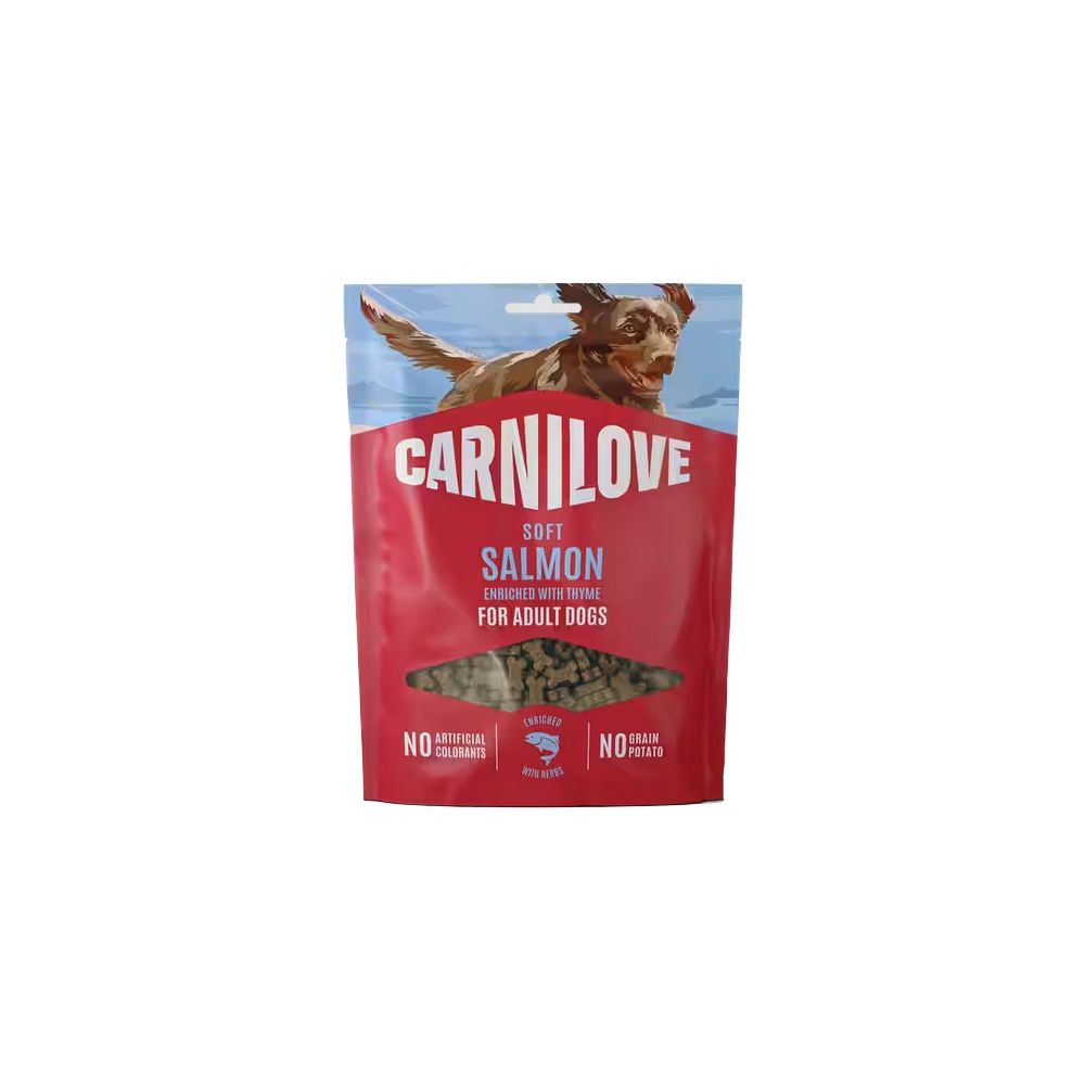 Carnilove Dog Soft Snack Salmon Small Bite 200G