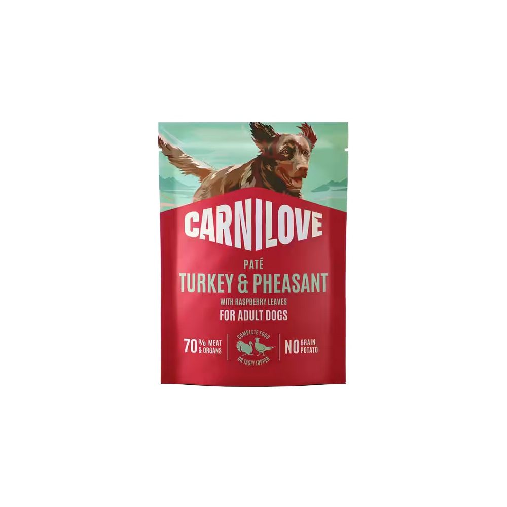 Carnilove Dog Turkey & Pheasant - Indyk I Bażant Saszetka 300G
