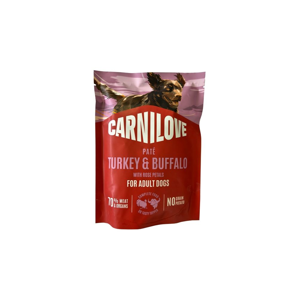 Carnilove Dog Turkey & Buffalo - Indyk I Bawół Saszetka 300G