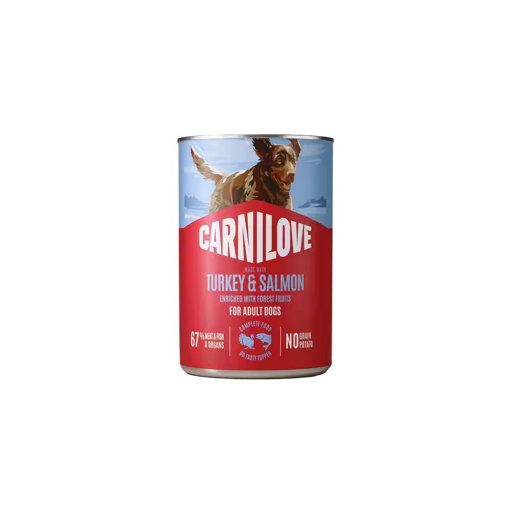 Carnilove Dog Salmon & Turkey Adult - Łosoś I Indyk Puszka 400G