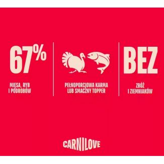 Carnilove Dog Salmon & Turkey Adult - Łosoś I Indyk Puszka 400G