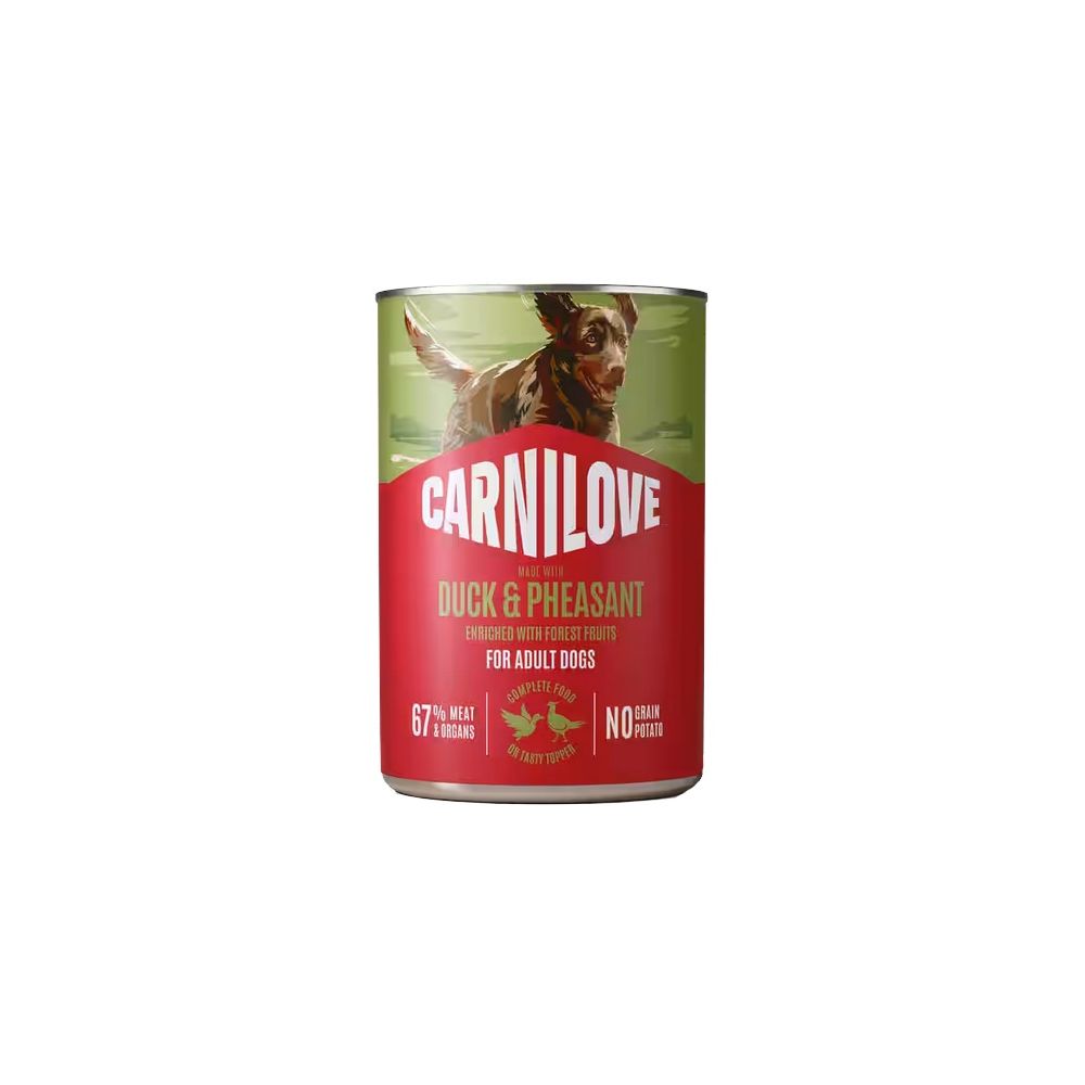Carnilove Dog Duck & Pheasant Adult - Kaczka I Bażant Puszka 400G