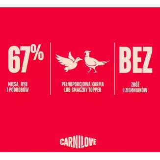Carnilove Dog Duck & Pheasant Adult - Kaczka I Bażant Puszka 400G