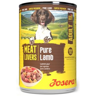 Josera Pies Meat Lovers Pure Jagnięcina Puszka 400G