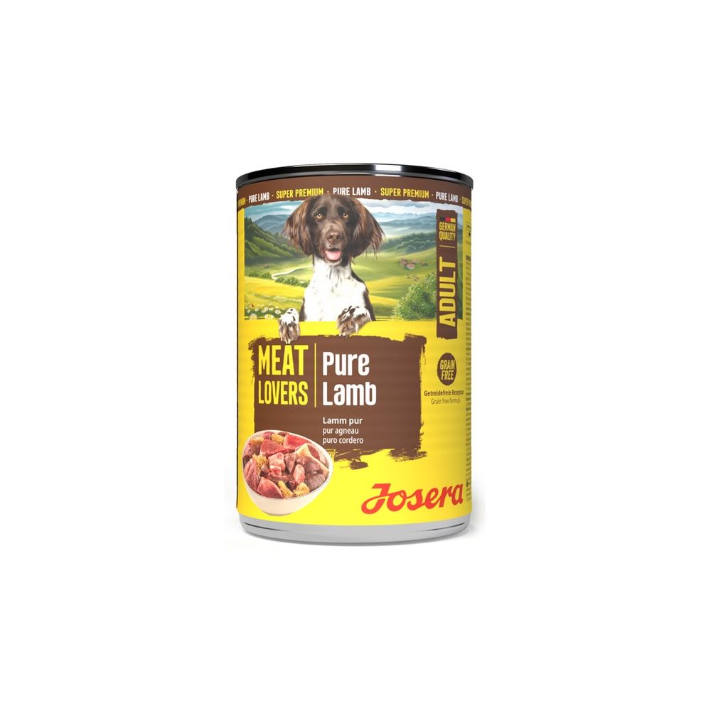 Josera Pies Meat Lovers Pure Jagnięcina Puszka 400G