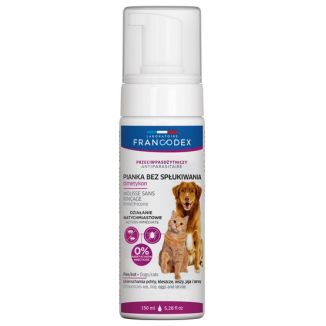 Francodex Pianka Bez Spłukiwania Z Dimetykonem Dla Psa I Kota 150Ml
