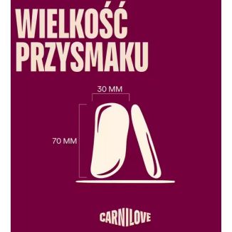 Carnilove Dog Jerky Turkey & Venison - Indyk I Dziczyzna 100G