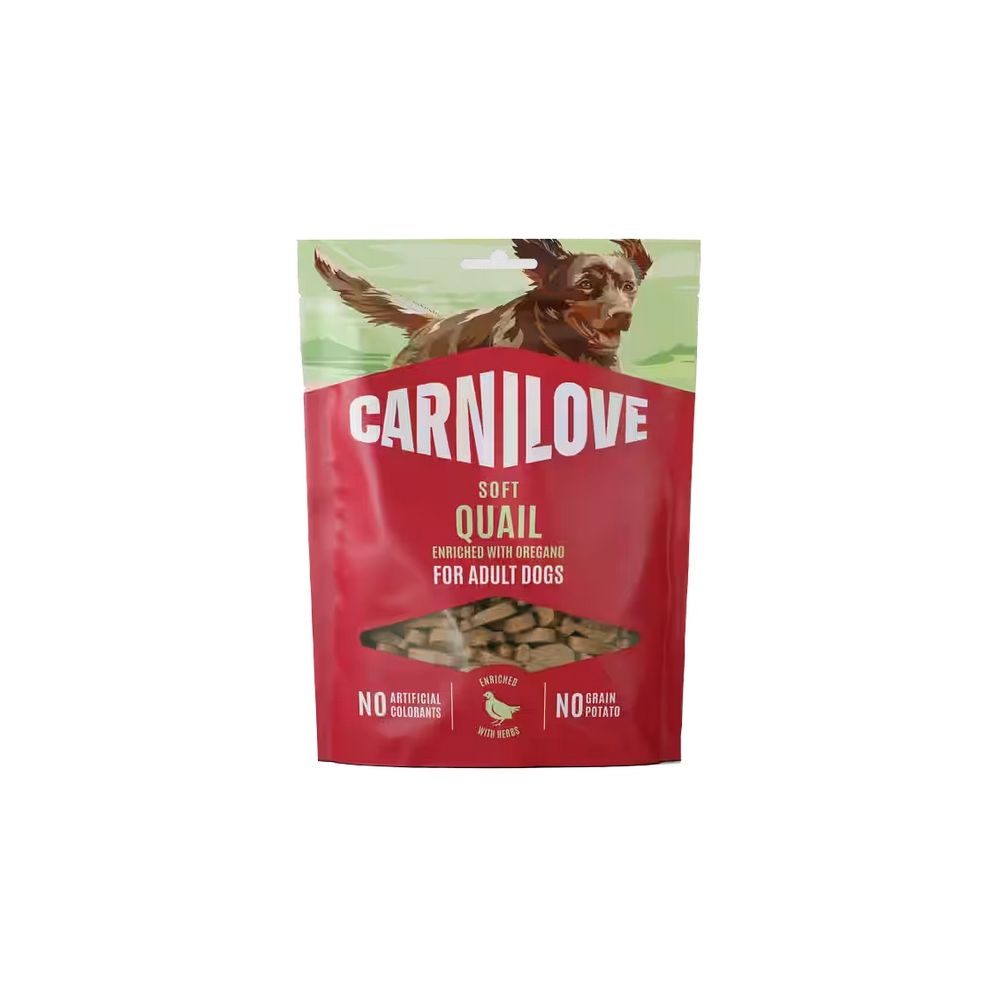 Carnilove Dog Soft Snack Quail 200G