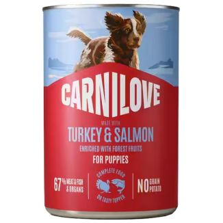 Carnilove Dog Turkey & Salmon Puppy - Łosoś I Indyk Puszka 400G