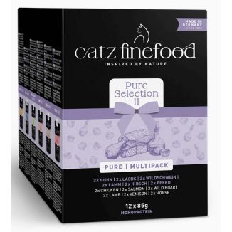 Catz Finefood Pure Selection (Purrrr Collection) Ii Saszetki Multipack 12X80/85G