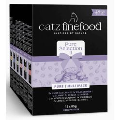 Catz Finefood Pure Selection (Purrrr Collection) Ii Saszetki Multipack 12X80/85G
