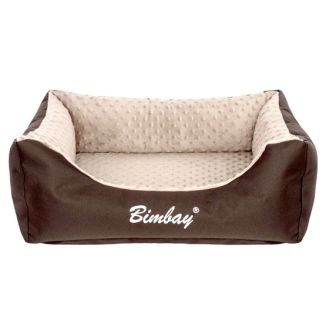 Bimbay Pokrowiec Do Kanapy Minky R.3 - 100X80Cm Brąz-Beż