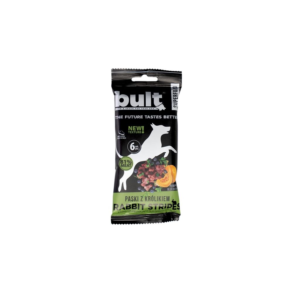 Bult Superfood Tasty Stripes Paski Z Królikiem 60G