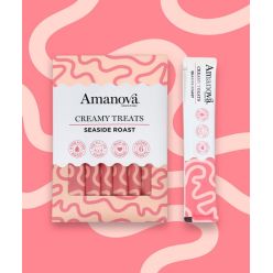Amanova Cat Creamy Treats Seaside Roast Tuna & Chicken Liver - Tuńczyk I Wątróbka 6X15G