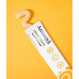 Amanova Cat Creamy Treats Savory Chicken - Kurczak 6X15G