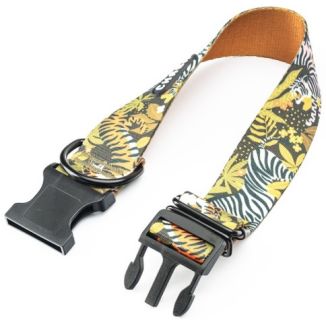 Chaba Obroża Regulowana Bull Story Iv M/L Jungle