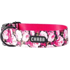 Chaba Obroża Regulowana Bull Story Iv M/L Peony