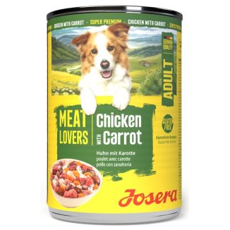 Josera Pies Meat Lovers Menu Kurczak Z Marchewką Puszka 400G