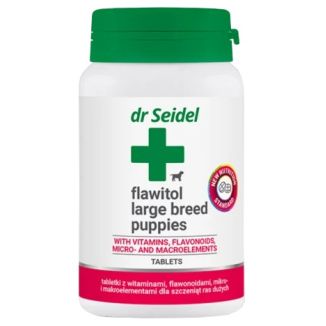 Dr Seidel Flawitol Dla Szczeniąt Ras Dużych 60 Tabl.