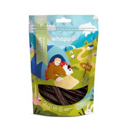 Whappa Monoproteinowe kabanosy Jeleń z dziką różą 70g