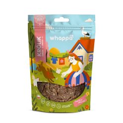 Whappa Funkcjonalne cięte paski z królikiem 70g