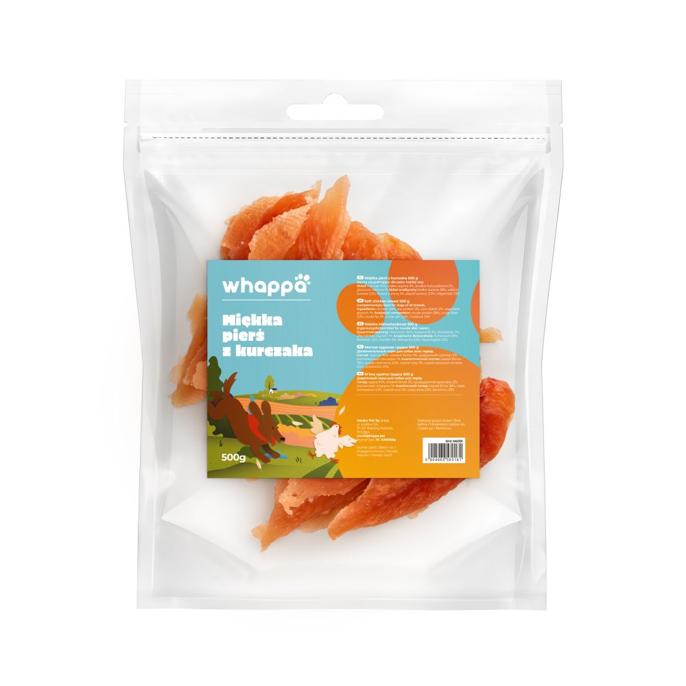 Whappa 500g Miękka pierś z kurczaka
