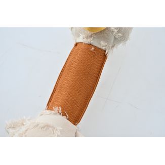 Gryzak pluszowy kurczak z piszczałką  30 cm ZABAWKA DLA PSA