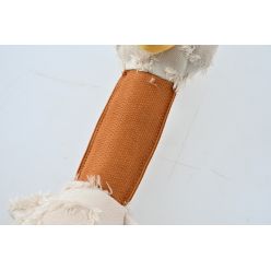 Gryzak pluszowy kurczak z piszczałką  30 cm ZABAWKA DLA PSA
