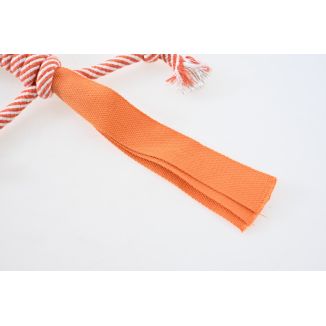 Szarpak gryzak pluszowy królik ze sznurem 48 cm ZABAWKA DLA PSA
