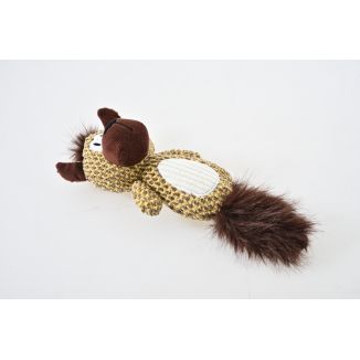 Szeleszcząca gryzak pluszowy miś z piszczałką 32 cm ZABAWKA DLA PSA