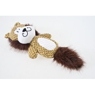 Szeleszcząca gryzak pluszowy lew z piszczałką 34 cm ZABAWKA DLA PSA