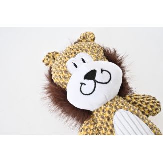 Szeleszcząca gryzak pluszowy lew z piszczałką 34 cm ZABAWKA DLA PSA