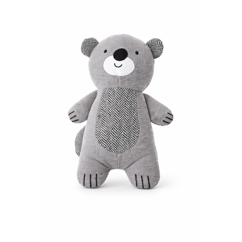 Gryzak pluszowy miś koala z piszczałką 24 cm ZABAWKA DLA PSA