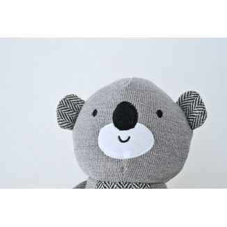 Gryzak pluszowy miś koala z piszczałką 24 cm ZABAWKA DLA PSA