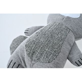 Gryzak pluszowy miś koala z piszczałką 24 cm ZABAWKA DLA PSA