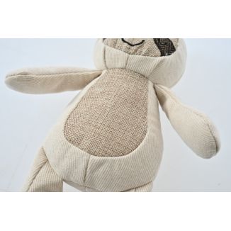 Gryzak pluszowy leniwiec z piszczałką 30cm ZABAWKA DLA PSA