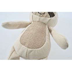 Gryzak pluszowy leniwiec z piszczałką 30cm ZABAWKA DLA PSA