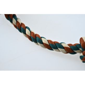 Sznur z pluszowym gryzakiem małpa 90cm ZABAWKA DLA PSA