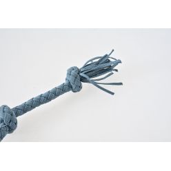 SZARPAK DLA PSA zabawka gumowy gryzak mocny sznur do przeciągania 43cm
