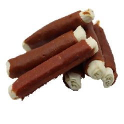 Whappa 500g Wołowina zawijana na grubym patyku ze skóry wołowej 20 cm