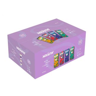 Zestaw pasztecików dla kota Mix smaków - kurczak, łosoś, cielęcina, jagnięcina 40 x 80g