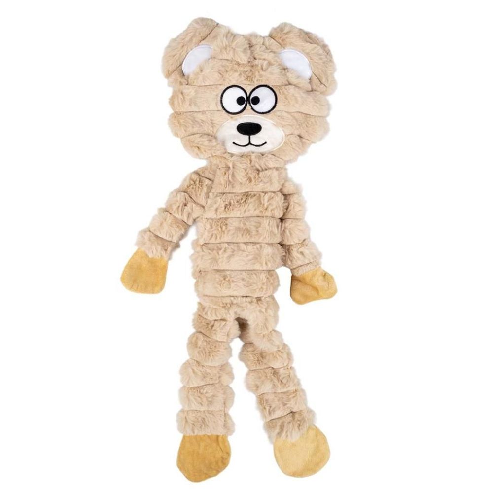 Duvo+ Huggi Bear Pluszowy Miś dla Psa Bez Wypełnienia S 38cm Brązowy