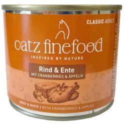Catz Finefood Classic Wołowina I Kaczka (N.23) Puszka 200G