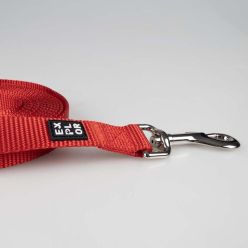 Czerwona Smycz Treningowa dla Psa Duvo+ EXPLOR Taśma 5m 20mm Wytrzymała