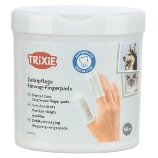 Trixie Dental Care Nakładki Na Palce Do Higieny Zębów 50Szt [Tx-29393]