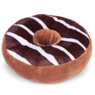 Beeztees Donut Dripz Pluszowa Zabawka dla Psa Szeleszczący Pączek 13,5cm