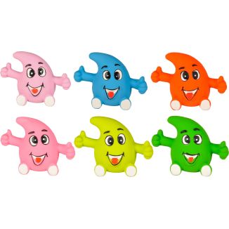 Flamingo Bodhi Lateksowa Kropla dla Szczeniąt Zabawka Piszcząca 9cm Mix