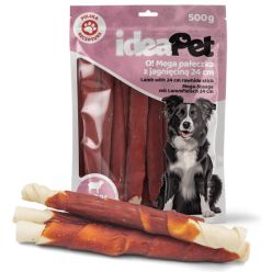 Ideapet Mega Pałeczka Z Jagnięciną 500G