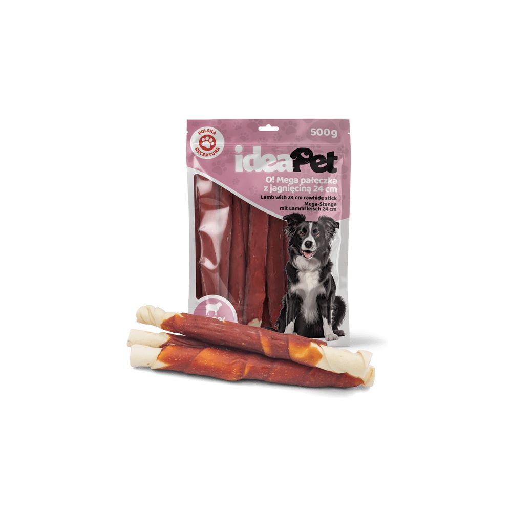 Ideapet Mega Pałeczka Z Jagnięciną 500G
